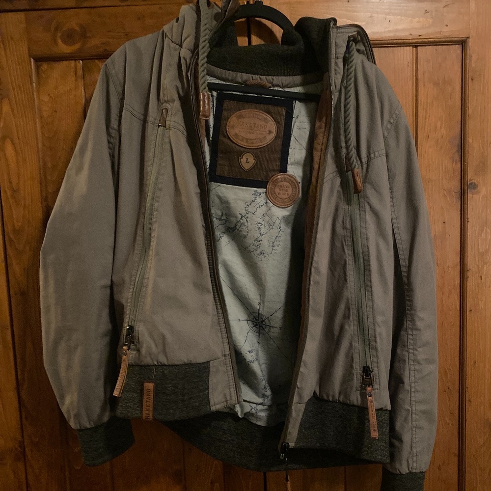 Naketano Army Green Brave New World Jacket